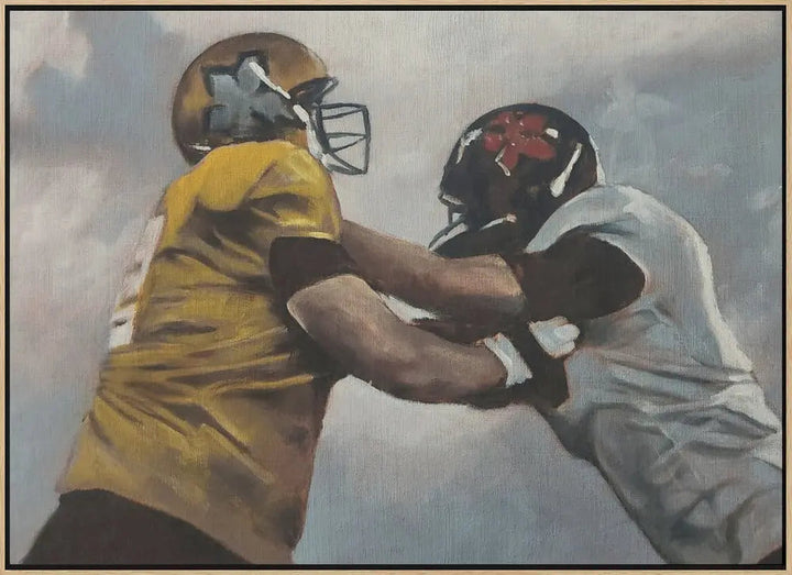 Scrimmage - Stretched Canvas, Poster or Fine Art Print I Heart Wall Art