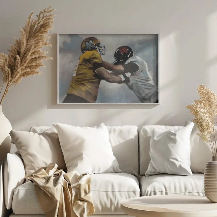Scrimmage - Stretched Canvas, Poster or Fine Art Print I Heart Wall Art