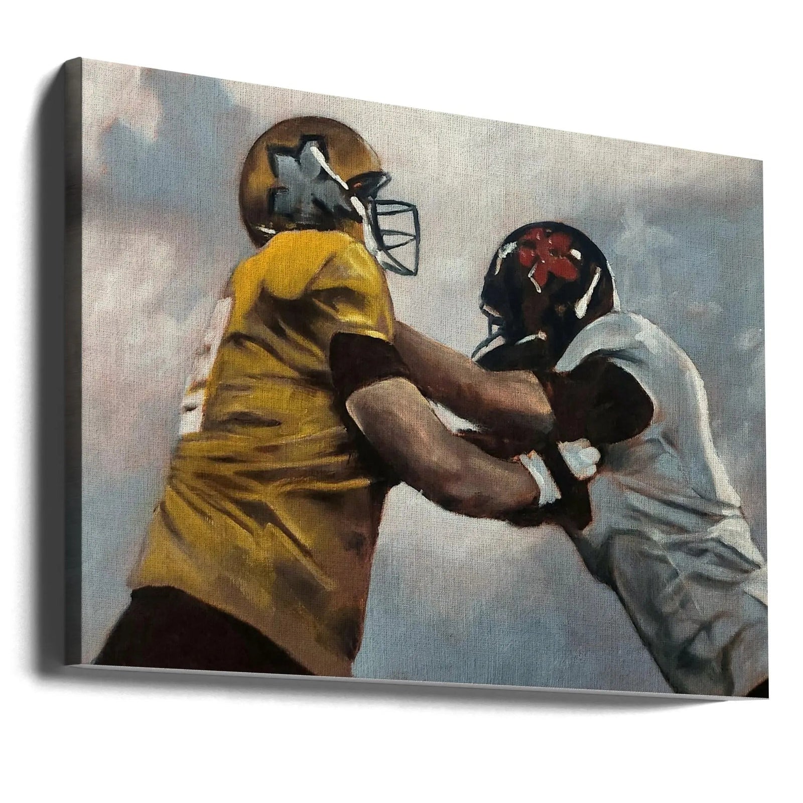 Scrimmage - Stretched Canvas, Poster or Fine Art Print I Heart Wall Art