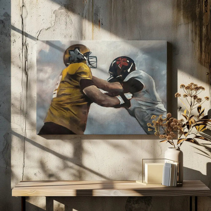Scrimmage - Stretched Canvas, Poster or Fine Art Print I Heart Wall Art