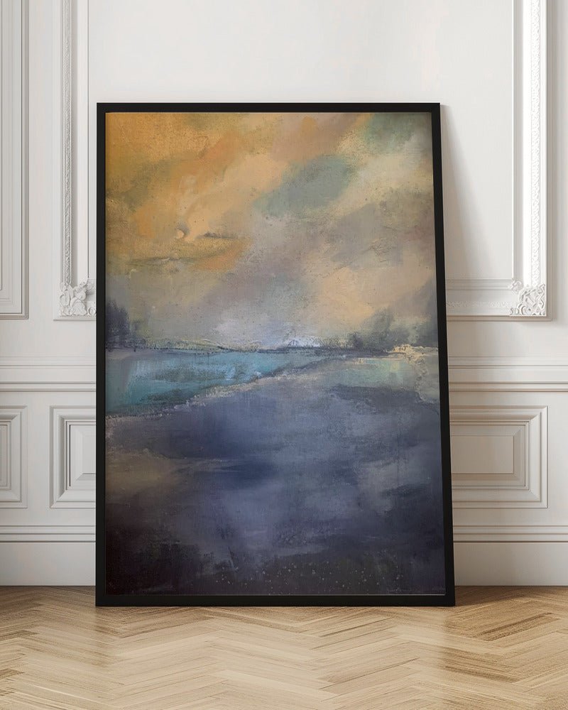 Sea and Sky Landscape - Stretched Canvas, Poster or Fine Art Print - I Heart Wall Art - Poster Print, Canvas Print or Framed Art Print
