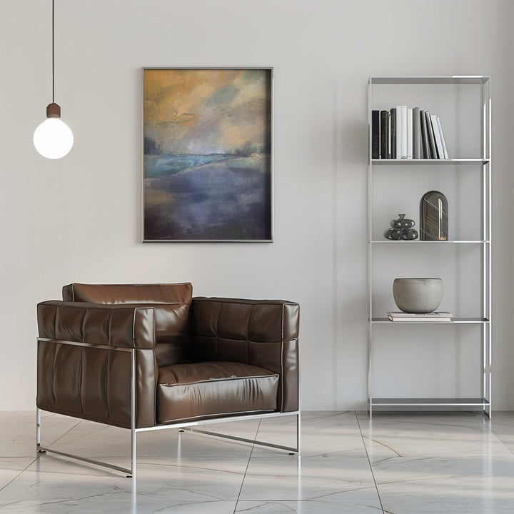 Sea and Sky Landscape - Stretched Canvas, Poster or Fine Art Print - I Heart Wall Art - Poster Print, Canvas Print or Framed Art Print