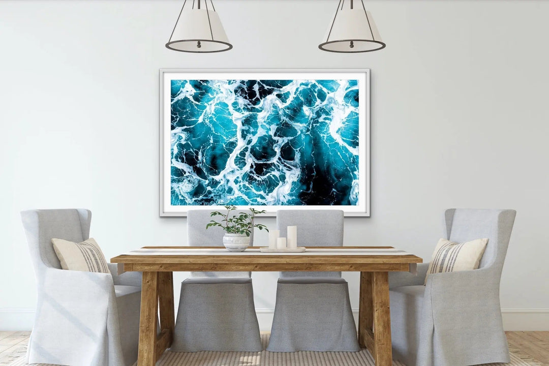 Sea Foam - Photographic Ocean Print - I Heart Wall Art