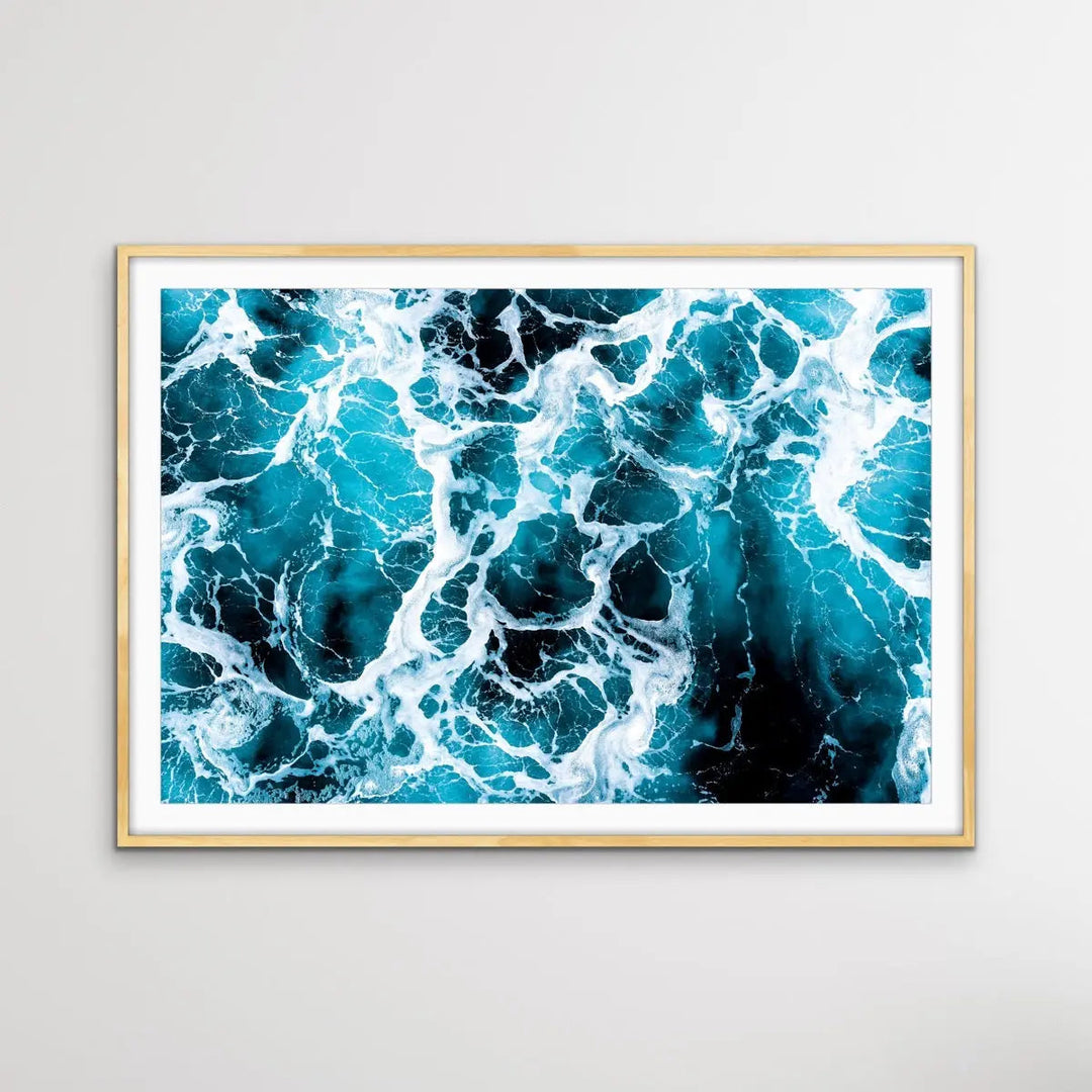 Sea Foam - Photographic Ocean Print - I Heart Wall Art