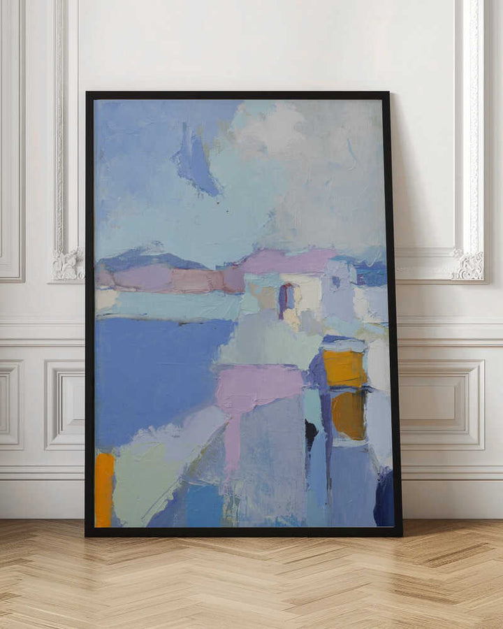 Sea View After the Rain - Stretched Canvas, Poster or Fine Art Print - I Heart Wall Art - Poster Print, Canvas Print or Framed Art Print