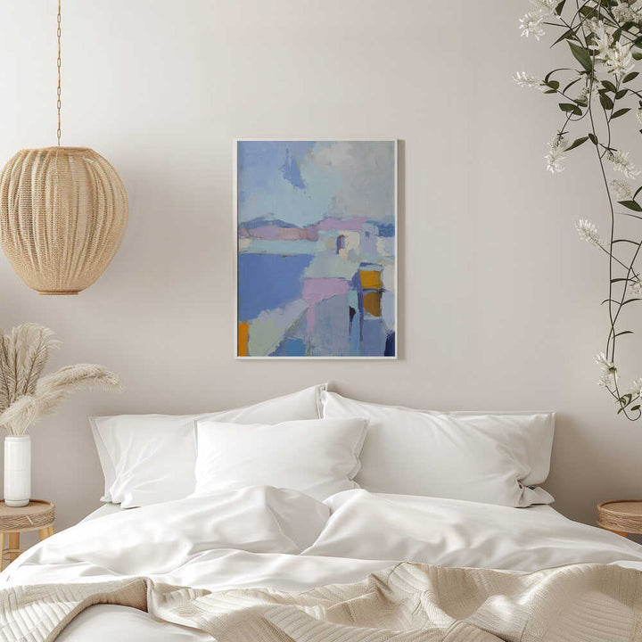 Sea View After the Rain - Stretched Canvas, Poster or Fine Art Print - I Heart Wall Art - Poster Print, Canvas Print or Framed Art Print