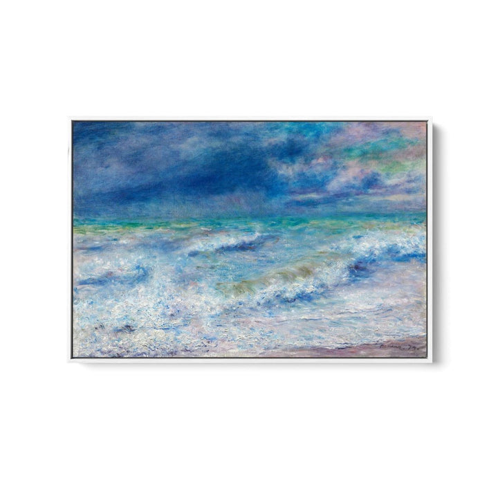 Seascape (1897) by Renoir - Fine Art or Canvas Print - I Heart Wall Art - Poster Print, Canvas Print or Framed Art Print