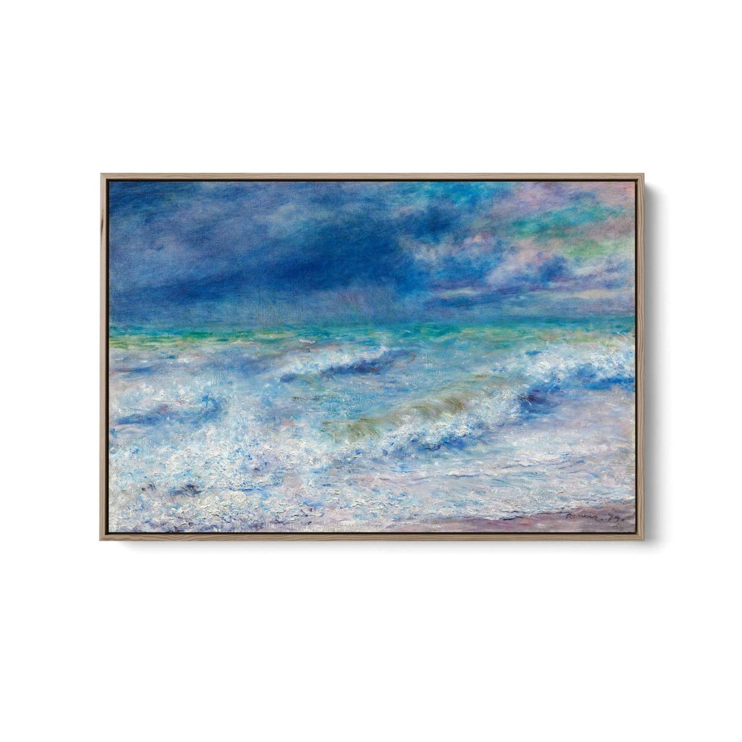 Seascape (1897) by Renoir - Fine Art or Canvas Print - I Heart Wall Art - Poster Print, Canvas Print or Framed Art Print