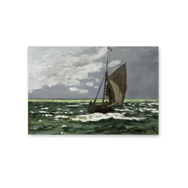 Seascape, Storm (1866) by Claude Monet  - Stretched Canvas Print or Framed Fine Art Print - Artwork I Heart Wall Art Australia 