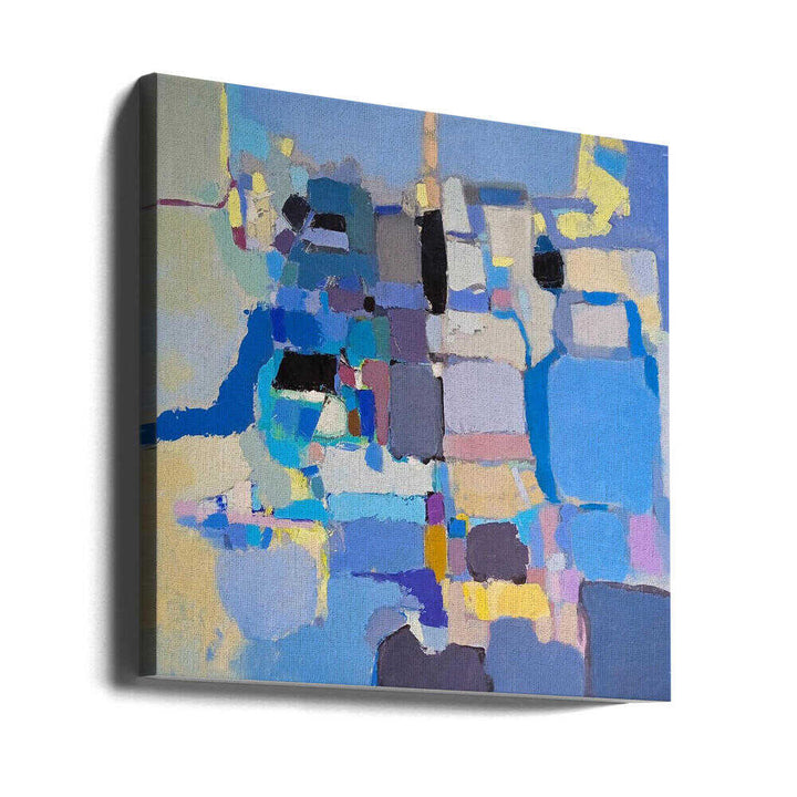 Seaside Blue - Square Stretched Canvas, Poster or Fine Art Print - I Heart Wall Art - Poster Print, Canvas Print or Framed Art Print