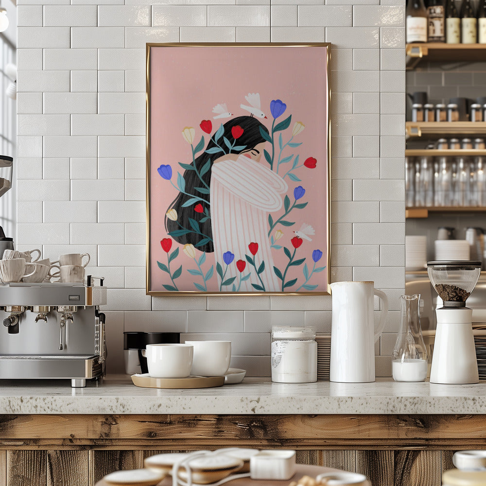 Self Love - Stretched Canvas, Poster or Fine Art Print I Heart Wall Art
