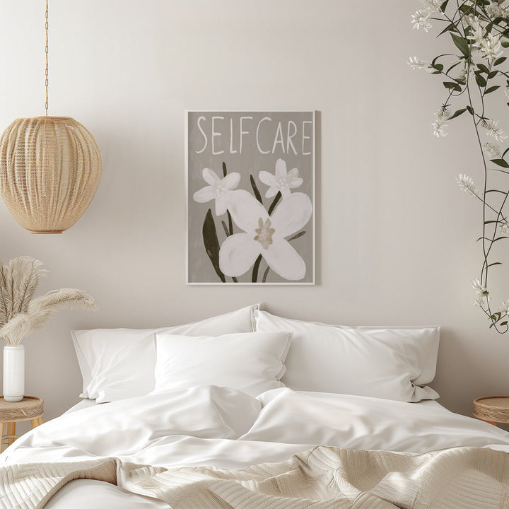 Selfcare - Stretched Canvas, Poster or Fine Art Print I Heart Wall Art