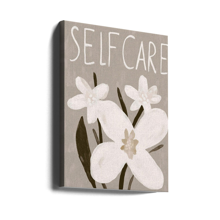 Selfcare - Stretched Canvas, Poster or Fine Art Print I Heart Wall Art