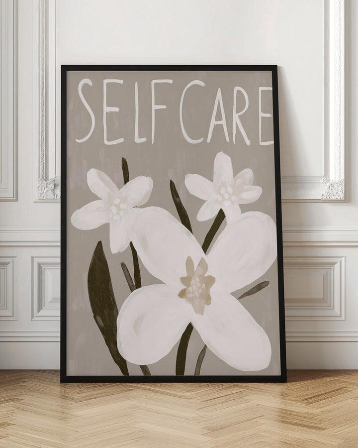 Selfcare - Stretched Canvas, Poster or Fine Art Print I Heart Wall Art