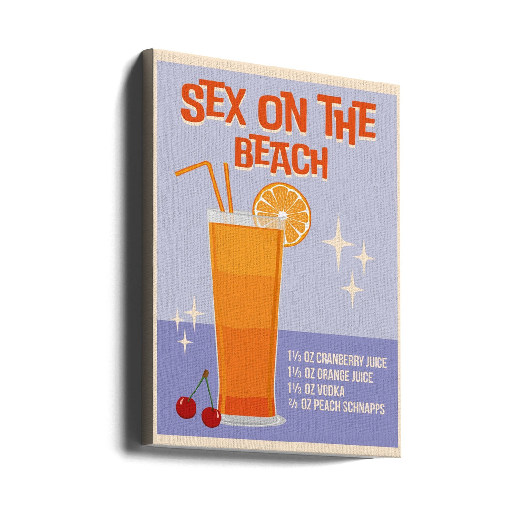 Sex on the Beach - Stretched Canvas, Poster or Fine Art Print I Heart Wall Art