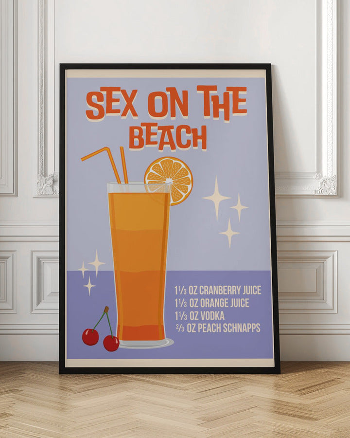 Sex on the Beach - Stretched Canvas, Poster or Fine Art Print I Heart Wall Art