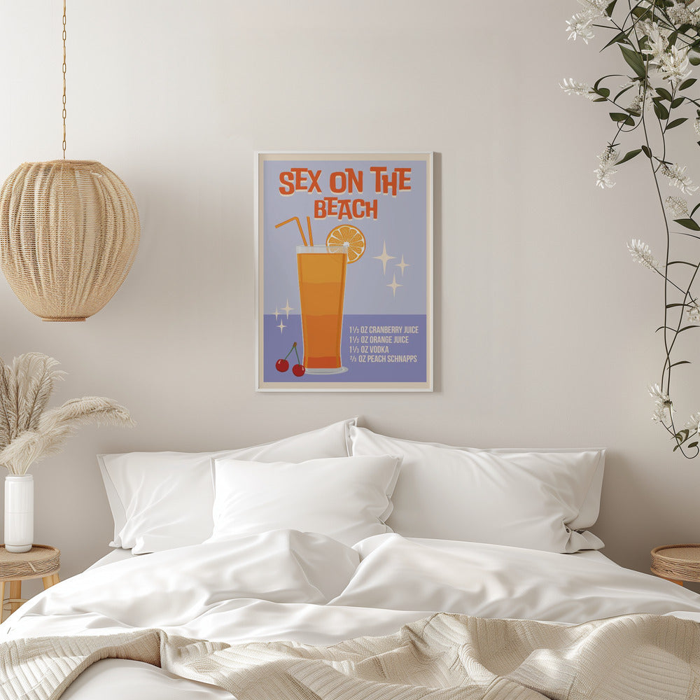 Sex on the Beach - Stretched Canvas, Poster or Fine Art Print I Heart Wall Art