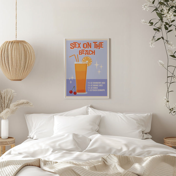 Sex on the Beach - Stretched Canvas, Poster or Fine Art Print I Heart Wall Art
