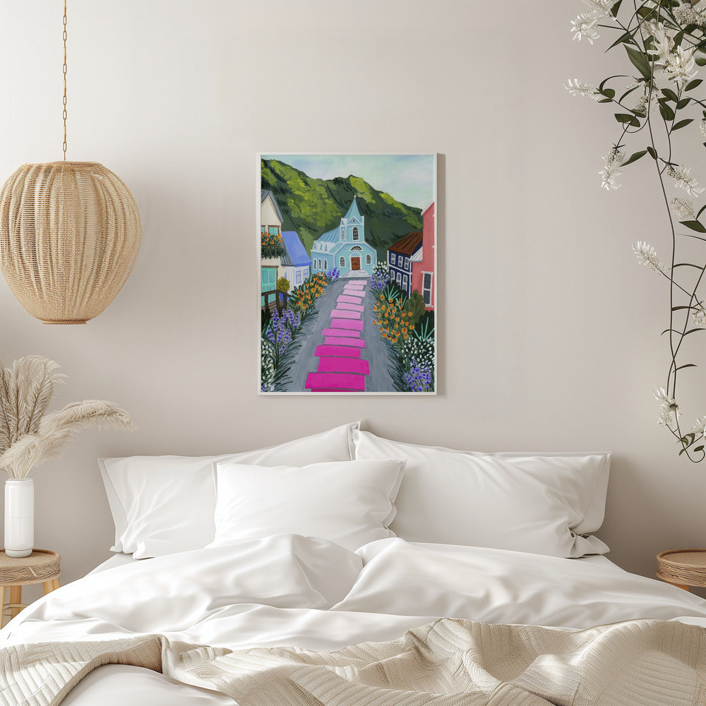 Seydisfjordur - Stretched Canvas, Poster or Fine Art Print I Heart Wall Art