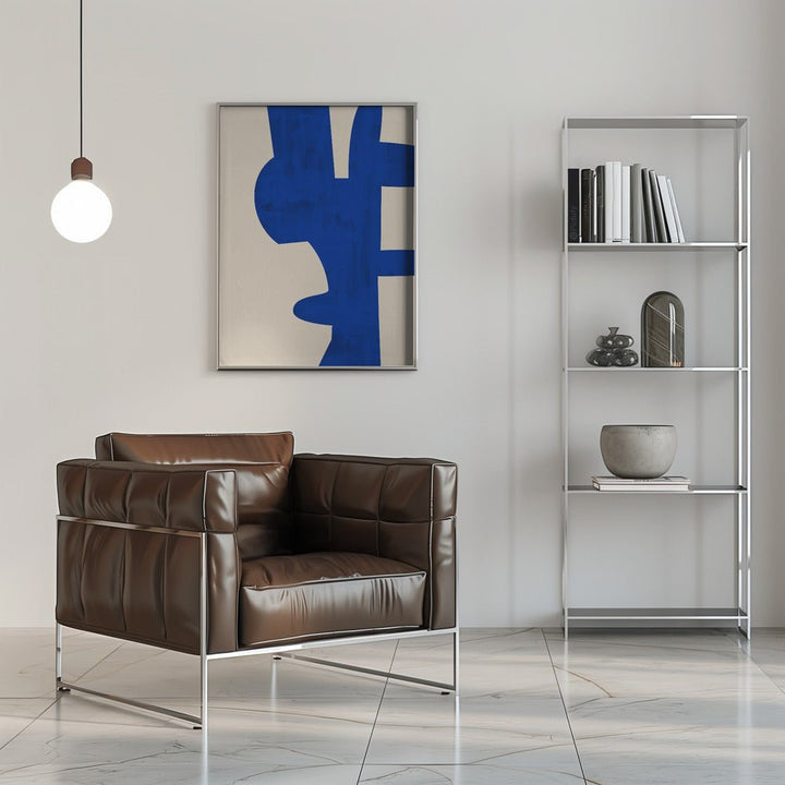 Shadows of Blue - Stretched Canvas, Poster or Fine Art Print - I Heart Wall Art - Poster Print, Canvas Print or Framed Art Print