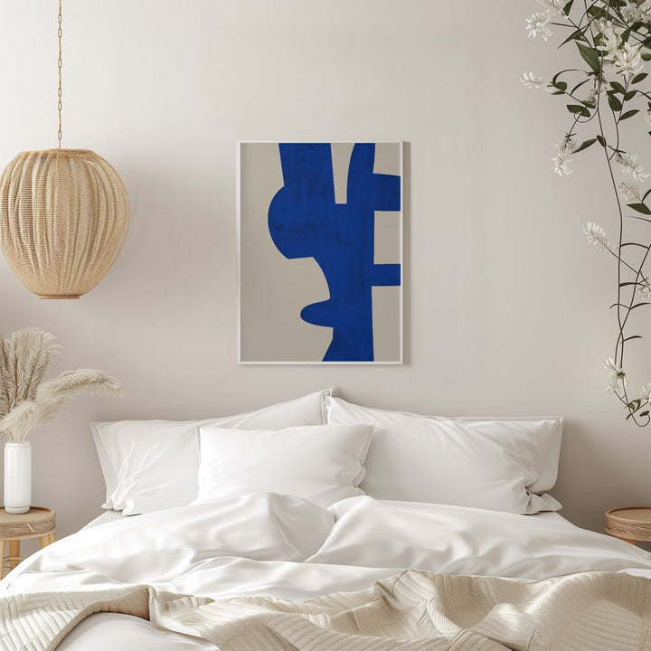 Shadows of Blue - Stretched Canvas, Poster or Fine Art Print - I Heart Wall Art - Poster Print, Canvas Print or Framed Art Print