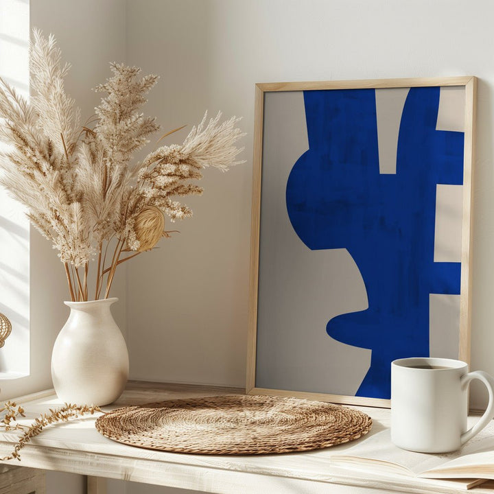 Shadows of Blue - Stretched Canvas, Poster or Fine Art Print - I Heart Wall Art - Poster Print, Canvas Print or Framed Art Print