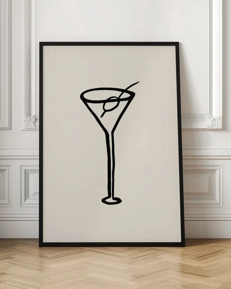 Shaken, Not Stirred - Stretched Canvas, Poster or Fine Art Print I Heart Wall Art