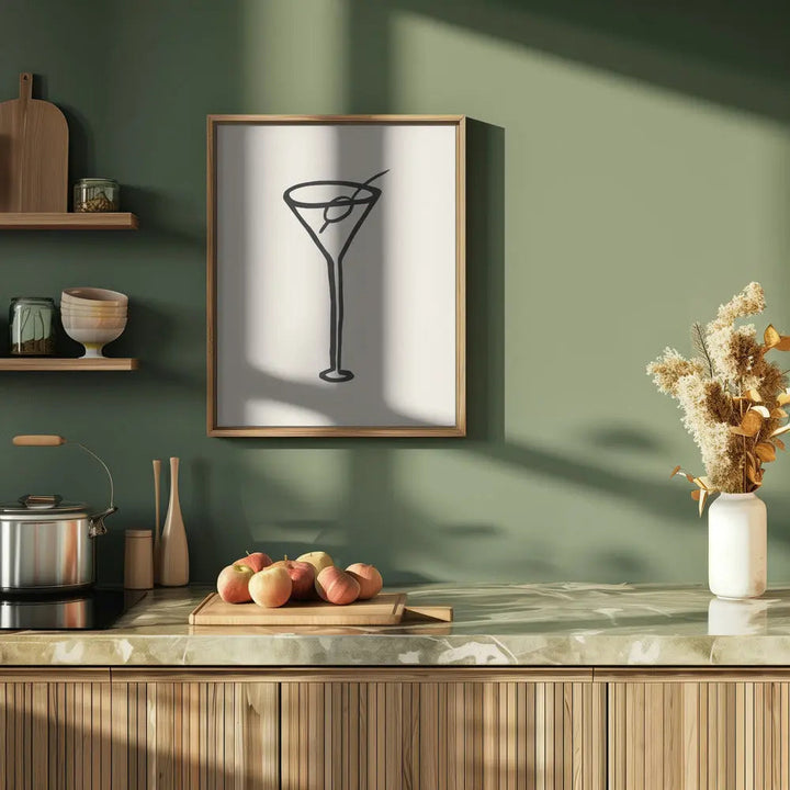 Shaken, Not Stirred - Stretched Canvas, Poster or Fine Art Print I Heart Wall Art