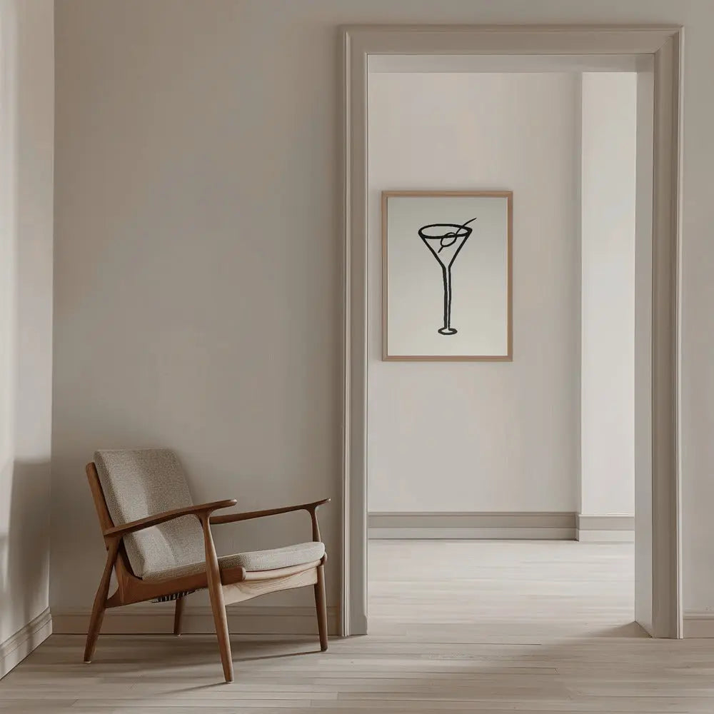 Shaken, Not Stirred - Stretched Canvas, Poster or Fine Art Print I Heart Wall Art