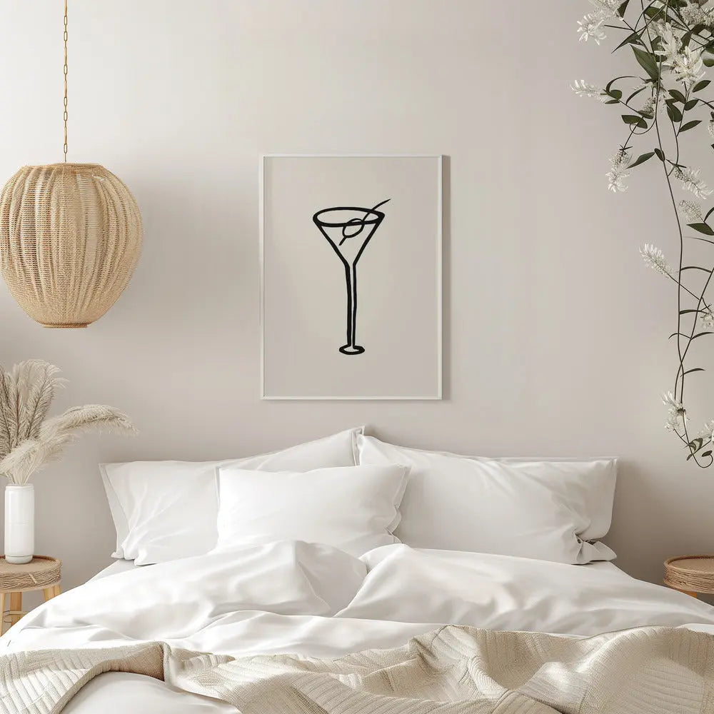 Shaken, Not Stirred - Stretched Canvas, Poster or Fine Art Print I Heart Wall Art