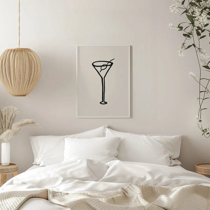 Shaken, Not Stirred - Stretched Canvas, Poster or Fine Art Print I Heart Wall Art