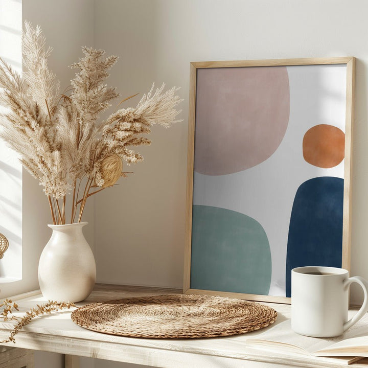 Shapes and Hues - Stretched Canvas, Poster or Fine Art Print - I Heart Wall Art - Poster Print, Canvas Print or Framed Art Print