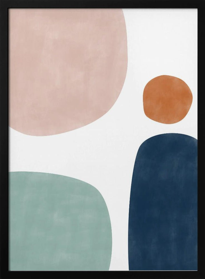 Shapes and Hues - Stretched Canvas, Poster or Fine Art Print - I Heart Wall Art - Poster Print, Canvas Print or Framed Art Print