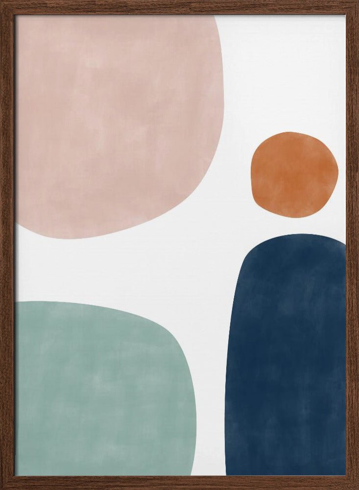Shapes and Hues - Stretched Canvas, Poster or Fine Art Print - I Heart Wall Art - Poster Print, Canvas Print or Framed Art Print