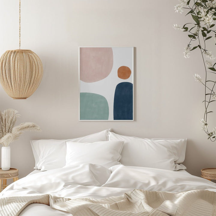 Shapes and Hues - Stretched Canvas, Poster or Fine Art Print - I Heart Wall Art - Poster Print, Canvas Print or Framed Art Print