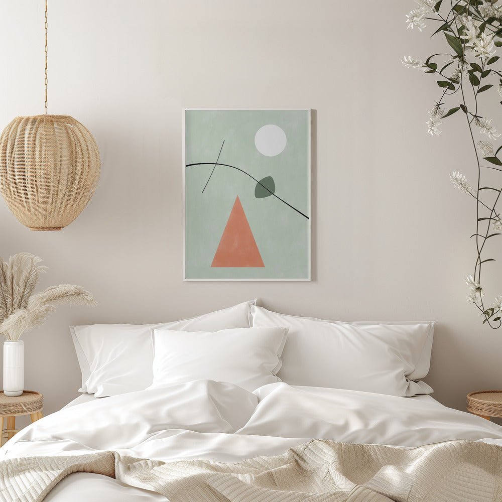 Shapes in Harmony - Stretched Canvas, Poster or Fine Art Print - I Heart Wall Art - Poster Print, Canvas Print or Framed Art Print