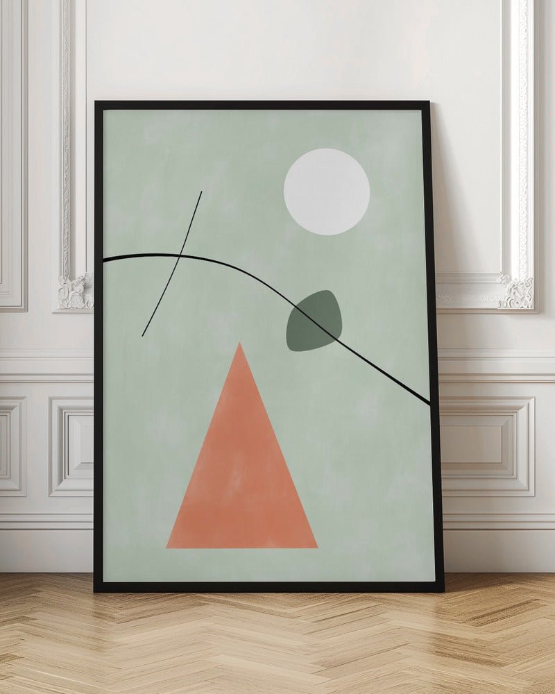 Shapes in Harmony - Stretched Canvas, Poster or Fine Art Print - I Heart Wall Art - Poster Print, Canvas Print or Framed Art Print
