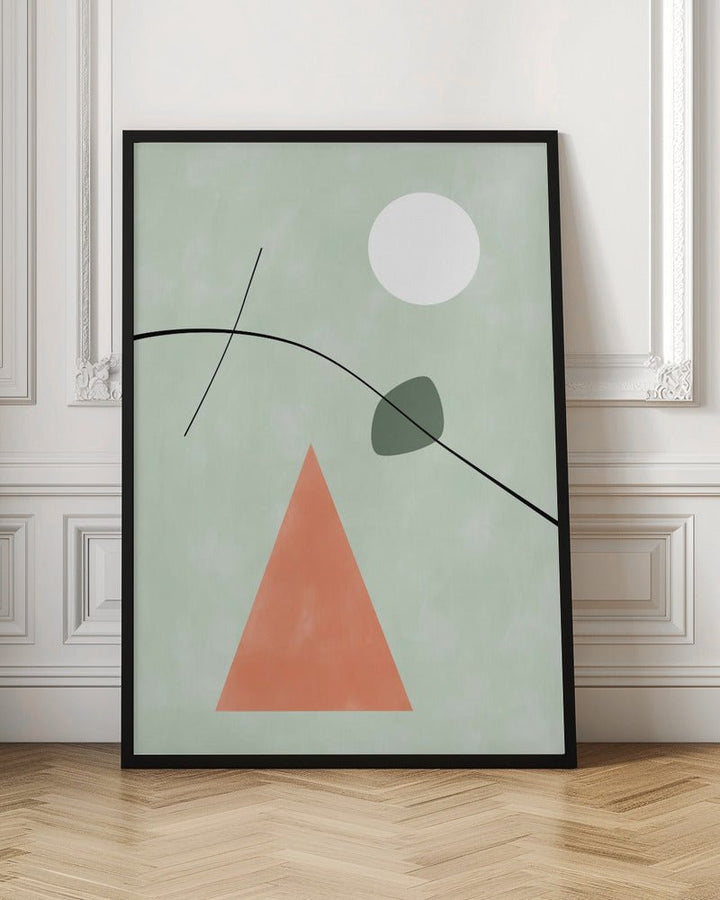 Shapes in Harmony - Stretched Canvas, Poster or Fine Art Print - I Heart Wall Art - Poster Print, Canvas Print or Framed Art Print