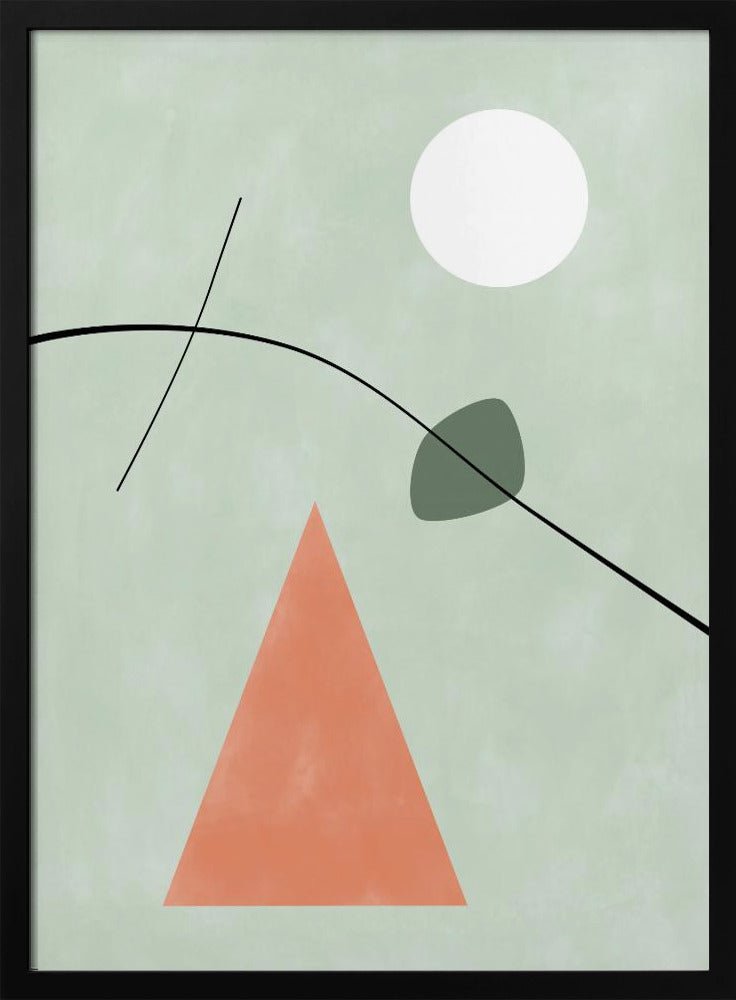 Shapes in Harmony - Stretched Canvas, Poster or Fine Art Print - I Heart Wall Art - Poster Print, Canvas Print or Framed Art Print