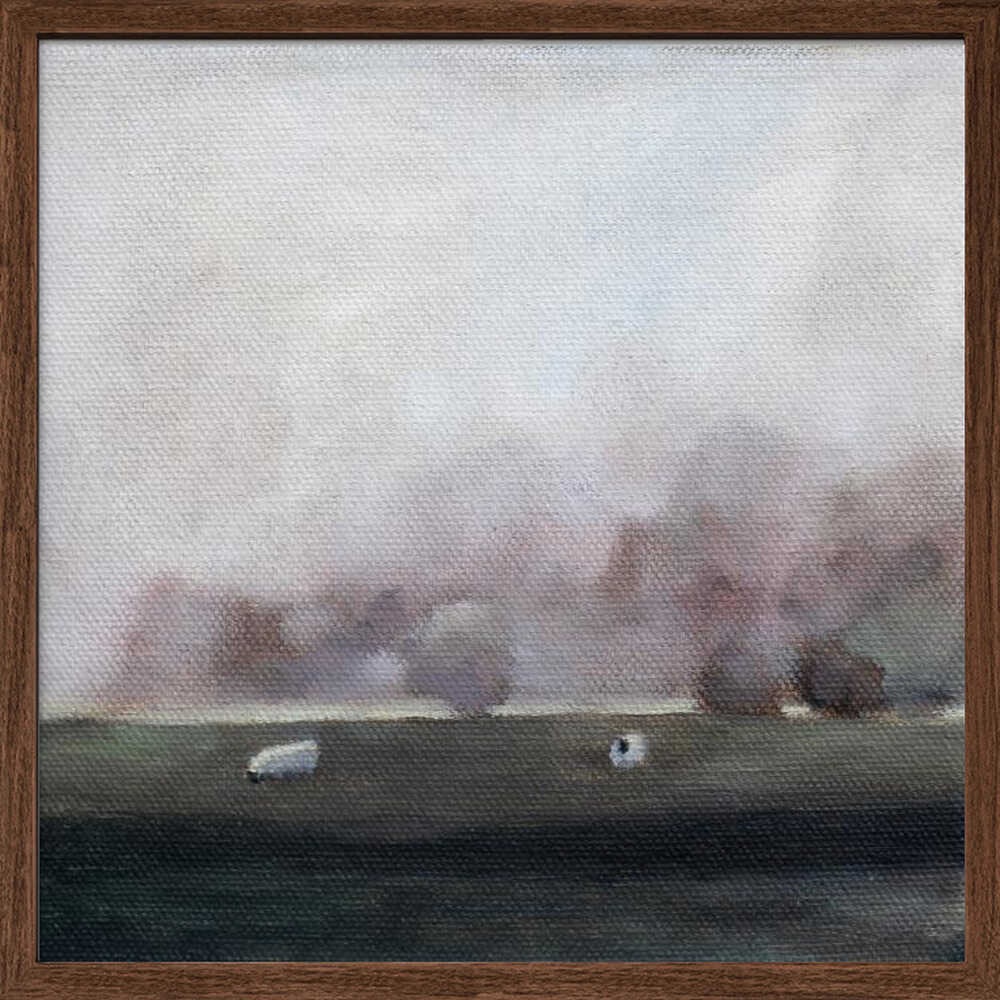 Sheep 15 - Square Stretched Canvas, Poster or Fine Art Print - I Heart Wall Art - Poster Print, Canvas Print or Framed Art Print