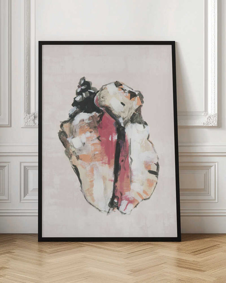 Shell Collector Art Print No 1 - Stretched Canvas, Poster or Fine Art Print - I Heart Wall Art - Poster Print, Canvas Print or Framed Art Print