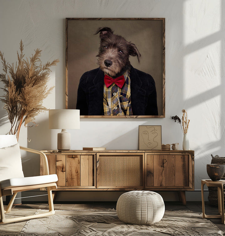 Shelter Pets Project - Ombré - Square Stretched Canvas, Poster or Fine Art Print I Heart Wall Art