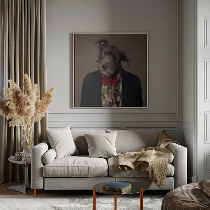 Shelter Pets Project - Ombré - Square Stretched Canvas, Poster or Fine Art Print I Heart Wall Art