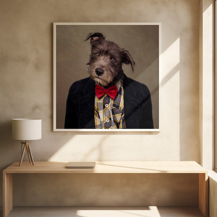 Shelter Pets Project - Ombré - Square Stretched Canvas, Poster or Fine Art Print I Heart Wall Art