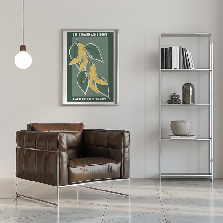 Shoe tree 2 - Stretched Canvas, Poster or Fine Art Print - I Heart Wall Art - Poster Print, Canvas Print or Framed Art Print