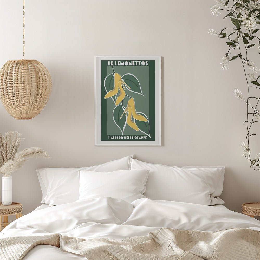 Shoe tree 2 - Stretched Canvas, Poster or Fine Art Print - I Heart Wall Art - Poster Print, Canvas Print or Framed Art Print