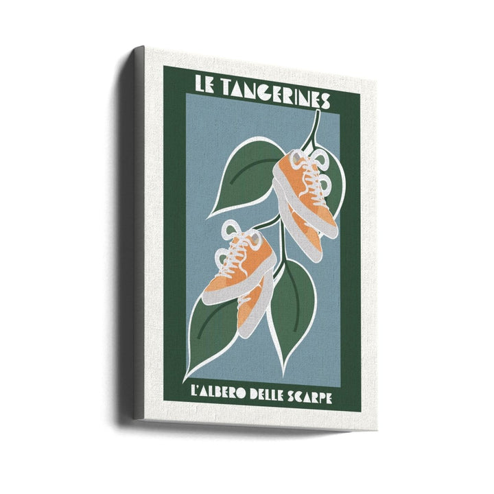 Shoe tree 2 - Stretched Canvas, Poster or Fine Art Print - I Heart Wall Art - Poster Print, Canvas Print or Framed Art Print