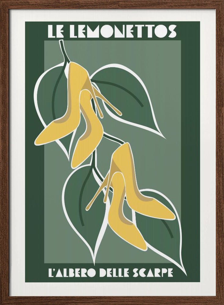 Shoe tree 2 - Stretched Canvas, Poster or Fine Art Print - I Heart Wall Art - Poster Print, Canvas Print or Framed Art Print