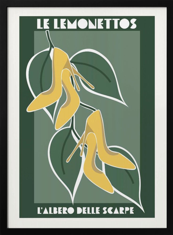 Shoe tree 2 - Stretched Canvas, Poster or Fine Art Print - I Heart Wall Art - Poster Print, Canvas Print or Framed Art Print
