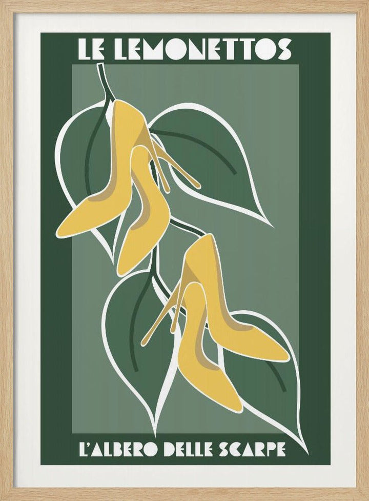 Shoe tree 2 - Stretched Canvas, Poster or Fine Art Print - I Heart Wall Art - Poster Print, Canvas Print or Framed Art Print